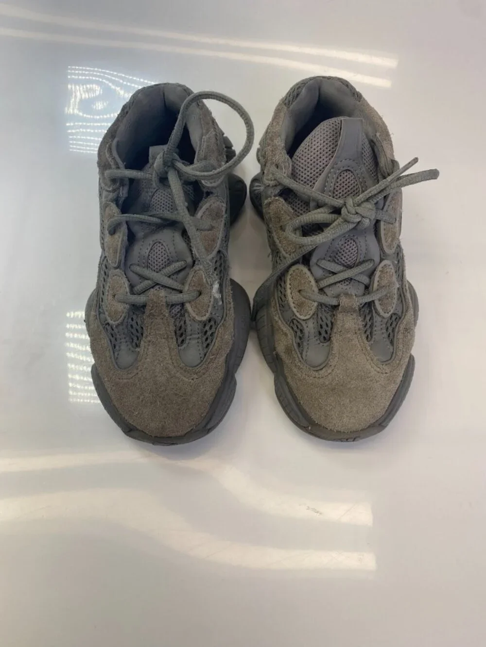 Adidas Yeezy Utility Black Kids Sneakers Sz 4.5